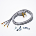 4 &#39;Cordones de secador 30amp 3 alambre 10awg/3c gris